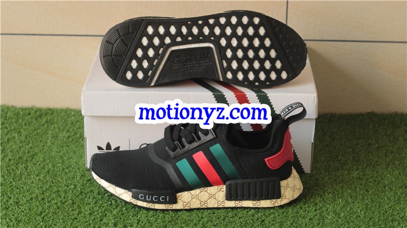 Real Boost Adidas NMD Custom GC Black